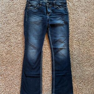 Silver Jeans Dark Blue Boot Cut Women's Jeans